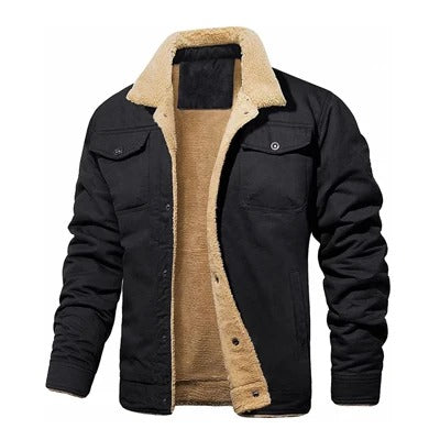 Men's Thermal Fleece Windbreaker Jacket